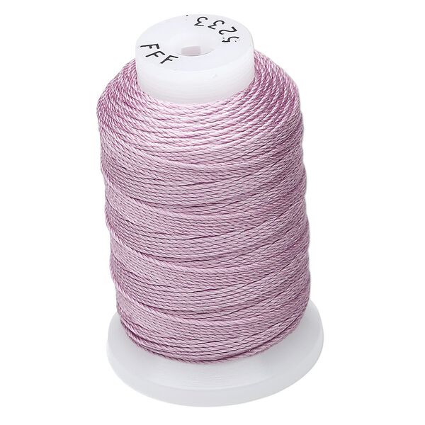 Thread, Purely Silk&trade;, 3-ply, lilac, size FFF. Sold per 92-yard spool. image number 0