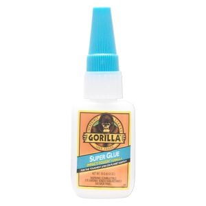 Adhesive 1pkg1 GORILLA&reg; Super Glue Impact-Tough&trade; Formula, clear, 15g.