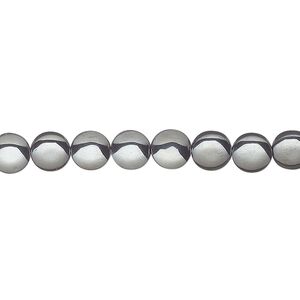 Hemalyke&trade; 1pkg1, flat round bead 15.5-16 inch 6mm