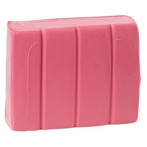 Polymer clay, Sculpey&reg; PREMO, blush. Sold per 2-ounce bar.