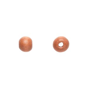 Bead, painted sugar maple (coated), glossy brown, 8x7mm hand-cut rondelle. Sold per pkg of 450-500.