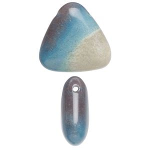 Trolleite 1pkg1, triangle focal natural B grade, 32mm
