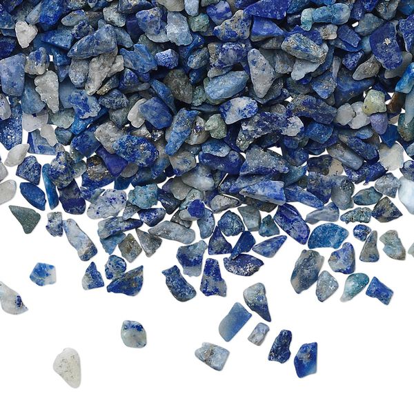 Lapis lazuli 1pkg50g, undrilled inlay chip natural mini image number 0