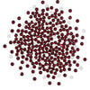 Flat back 1pkg144 vivid Siam foil back, Preciosa MAXIMA Czech crystal rhinestone, 1.7-1.9mm chaton rose round SS5 image number 0