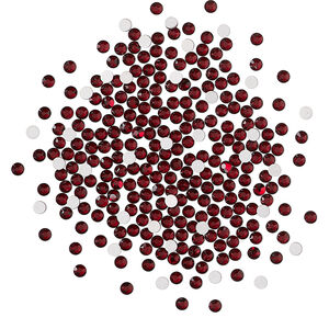 Flat back 1pkg144 vivid Siam foil back, Preciosa MAXIMA Czech crystal rhinestone, 1.7-1.9mm chaton rose round SS5
