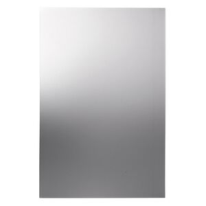 Sheet, sterling silver, half-hard with mirror finish, 28 gauge, 6x4 inches. Sold individually.