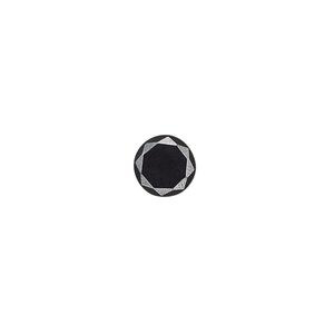 Hemalyke&trade; 1pkg2, calibrated faceted round cab 8mm