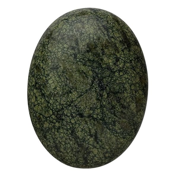 Russian serpentine 1pkg1, calibrated oval cab natural 40x30mm image number 0