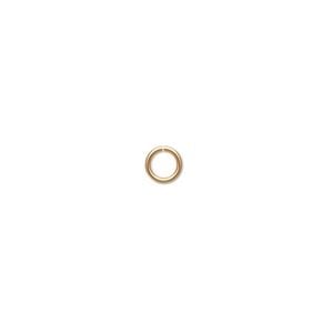 Jump ring 1pkg20 14Kt gold-filled, 5mm round, 19 gauge / 3.1mm inside diameter