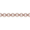 Pearl 1pkg50 vintage rose, Crystal Passions&reg; 6mm round 5810 image number 0