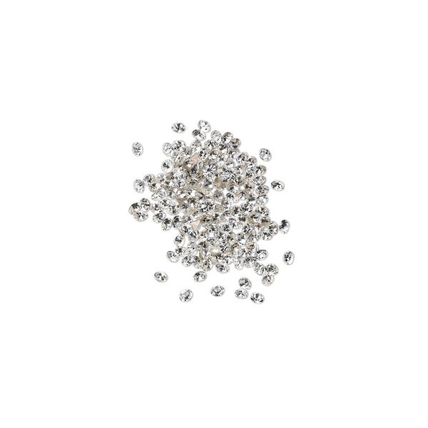Chaton 1440pk crystal clear foil back, Swarovski&reg; 1.35-1.4mm round PP7 1028 image number 0