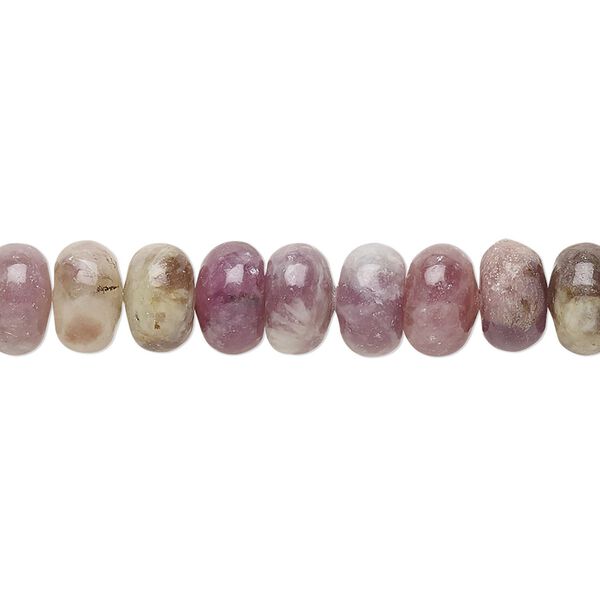 Quartz mix 1pkg1, rondelle bead natural 15.5-16 inch 8x5mm image number 0