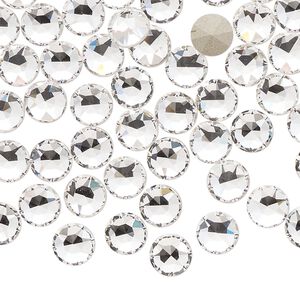 Round stone 288pk crystal clear foil back, Swarovski&reg; 6.14-6.32mm light round SS29 1098