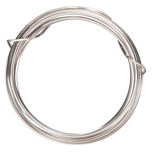 Wire, ParaWire&trade;, titanium-finished copper, square, 18 gauge. Sold per 4-yard section.