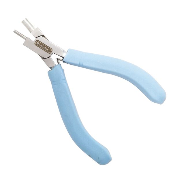 Pliers memory wire finisher steel 1pk Beadalon&reg;, 4.25 inch mixed colors image number 0