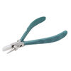 Pliers, Wubbers&reg; ProLine, looping, steel / rubber / nylon, turquoise green, 5.75 inches. image number 1