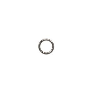 Jump ring 1pkg50 stainless steel, 7.5mm round, 19 gauge / 5.5mm inside diameter