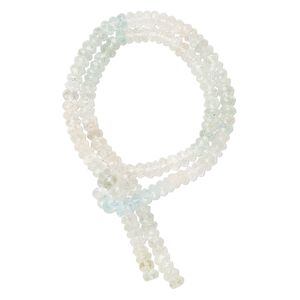 Multi-beryl 1pkg1, hand-cut faceted rondelle bead 15 inch 5x2mm-5x3mm