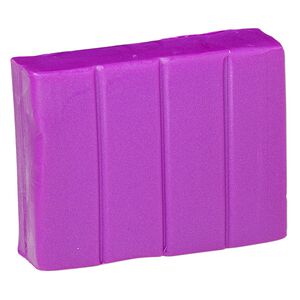 Polymer clay, Sculpey&reg; PREMO, pkg/2 ounces, purple pearl.