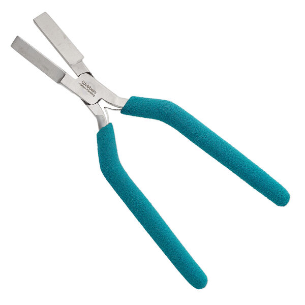 Pliers, Wubbers&reg; Designer Mandrel, pkg/1, medium triangular mandrel, steel and rubber, 7 inches. image number 0