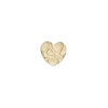 Bail, JBB Findings, ice-pick, brass, 10x9mm heart, 6mm grip length. Sold individually. image number 0