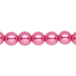 Pearl 1pk pink, Celestial Crystal&reg; 8mm round 15.5-16 inch