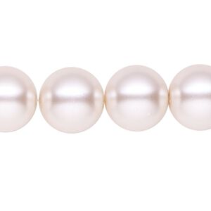 Pearl 1pk light pink, Celestial Crystal&reg; 14mm round 15.5-16 inch
