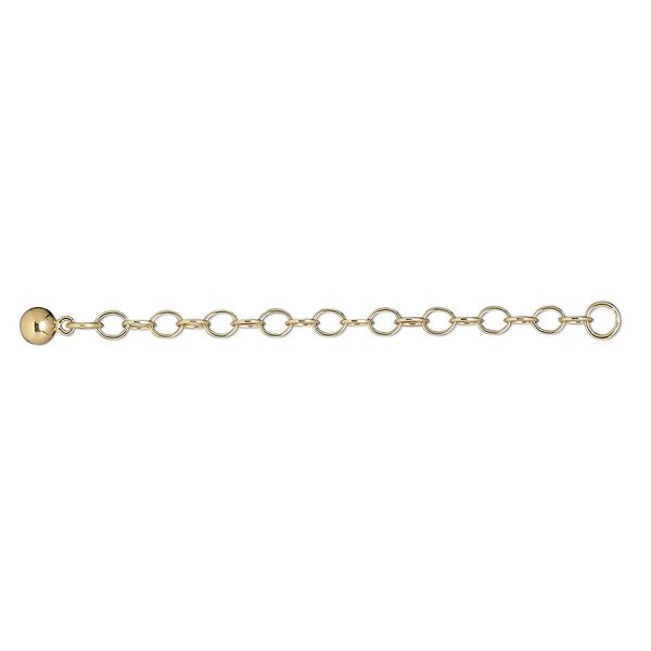 Extender chain 1pkg1 14Kt gold-filled cable, 2.8mm, 2 inch image number 0