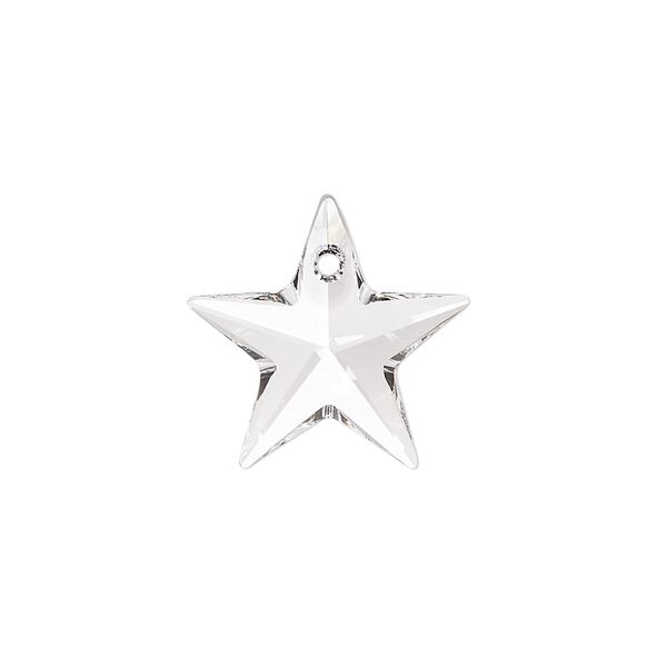 Drop 48pk crystal, Swarovski&reg; 20x19mm pendant star 6714 image number 0