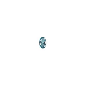 Gem, cubic zirconia, zircon blue, 5x3mm faceted oval, Mohs hardness 8-1/2. Sold per pkg of 5.