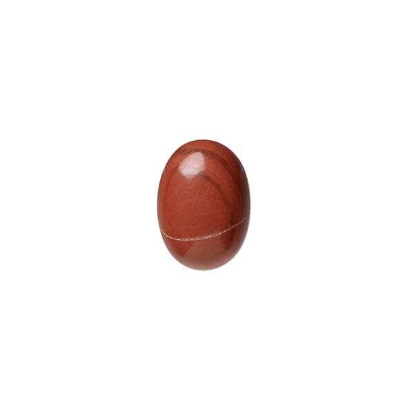 Red jasper 1pkg6, calibrated oval cab natural 14x10mm image number 0