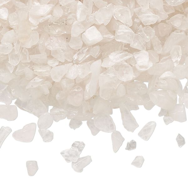 Rose quartz 1pkg1lb, undrilled inlay chip natural mini image number 0