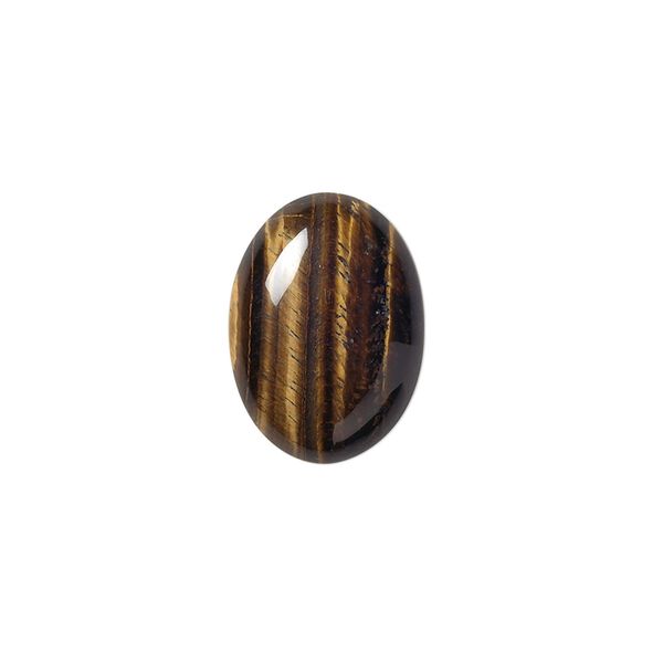Tigereye 1pkg2, calibrated oval cab natural 18x13mm image number 0