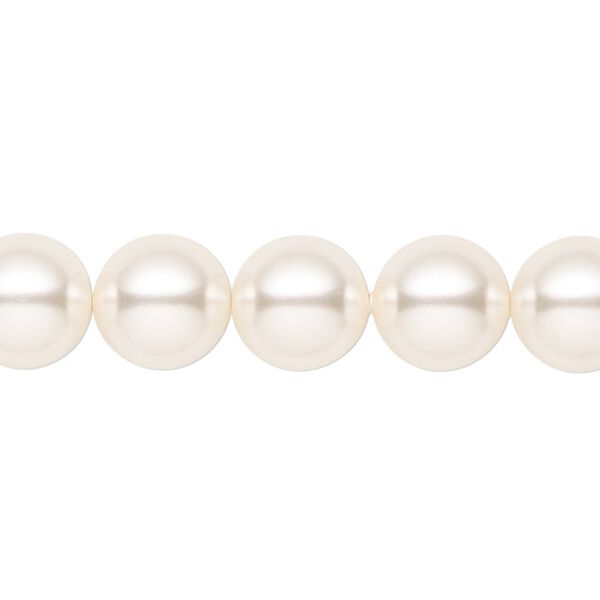 Pearl 100pk light creamrose, Swarovski&reg; 10mm round 5810 image number 0