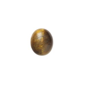 Tigereye 1pkg6, calibrated oval cab natural 12x10mm