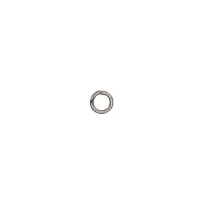 Jump ring 1pkg50 stainless steel, 5mm round, 20 gauge / 3.4mm inside diameter