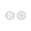 Bead 1pkg12 Caribbean green, Crystal Passions&reg; Regenerated 8mm round 5000 image number 1