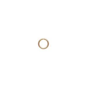 Jump ring 1pkg20 14Kt gold-filled, 5.5mm round, 20 gauge / 4mm inside diameter