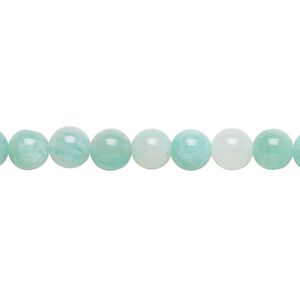 African amazonite 1pkg1, round bead natural 15.5-16 inch 6mm