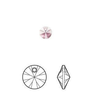 Drop 720pk iris, Swarovski&reg; 6mm pendant mini disk 6428