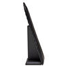 Display, 12-strand necklace, Nabuka leatherette and cardboard, black, 12-1/4 x 4-1/2 x 3-1/2 inch. Sold individually. image number 2