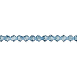 Bead 1pkg720 Malibu blue, Preciosa Czech crystal, 4mm bicone