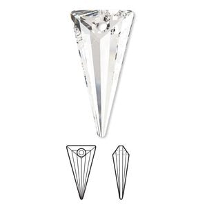 Focal 1pk crystal, Crystal Passions&reg; 39x20mm pendant spike 6480
