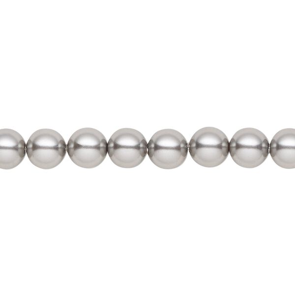 Pearl 500pk grey, Swarovski&reg; 6mm round 5810 image number 0