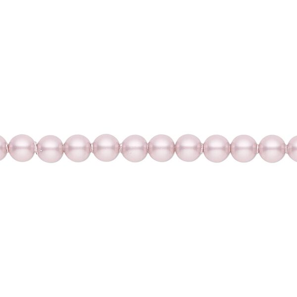 Pearl 500pk powder rose, Swarovski&reg; 4mm round 5810 image number 0