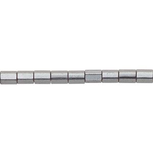 Hemalyke&trade; 1pkg1, hexagon tube bead 15.5-16 inch 5x4mm