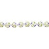 Bead, glass 1pkg8, multicolored, 14mm round with hand-painted bird and heart. image number 1