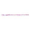Mother-of-pearl shell 1pkg1, flat oval bead 15 inch light fuchsia 14x10mm image number 1