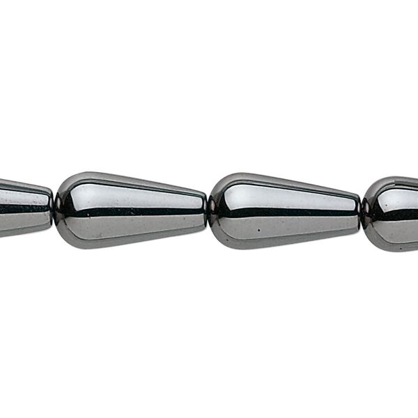 Hemalyke&trade; 1pkg1, teardrop bead 15.5-16 inch 16x8mm image number 0