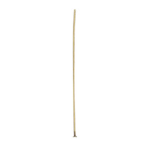 Head pin 1pkg1000 gold-plated, 1.5 inch, 24 gauge brass antique